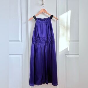 Kay Unger New York 100% Silk Evening Dress – Purple – Size 12